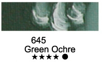 Tuba 50ml farby olejnej Marie\'s 645 GREEN OCHRE