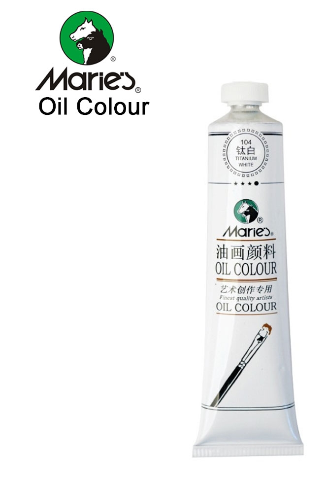 Tuba 50ml farby olejnej Marie\'s 645 GREEN OCHRE