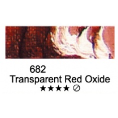 Tuba 50ml farby olejnej Marie's 682 TRANSPARENT RED OXIDE