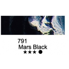 Tuba 50ml farby olejnej Marie's 791 MARS BLACK