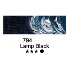 Tuba 50ml farby olejnej Marie's 794 LAMP BLACK