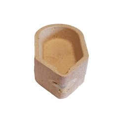  Tygiel złotniczy łódka 45x25 mm szamot