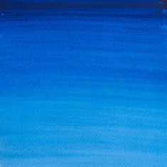 WINSOR & NEWTON AKWARELA COTMAN 1/2 KOSTKI - INTENSE BLUE (PHTHALO BLUE)