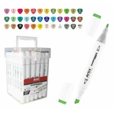 ZESTAW 36 SZTUK MARKERÓW CHROMAX ARTIX Z DWOMA KOŃCÓWKAMI