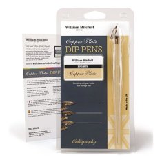 Zestaw do kaligrafii Mitchell Copperplate obsadka + 3 stalówki